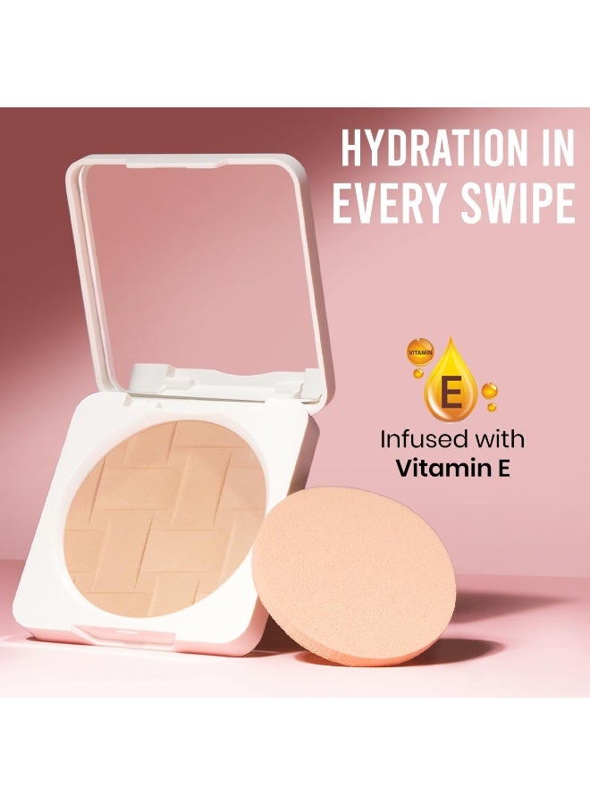 INSIGHT Moisture Lock Compact Foundation - Natural Buff (11g) | Matte Finish | Blocks Excess Oil | Weightless Formula for All Day Comfort | Infused with Vitamin E - Image 2
